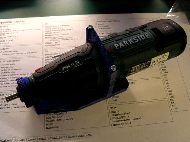 stand for Parkside PFBS 12 B3