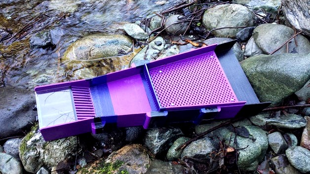 GoldiBox (Model #6) - Fluid Sluice Box - Bazooka Style