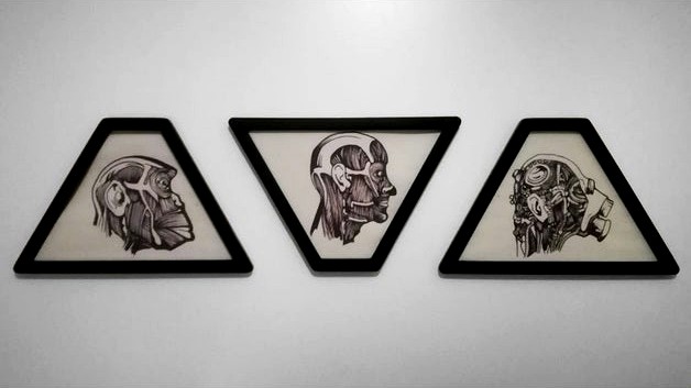 Triangular Photo Frame