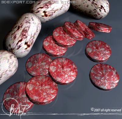 salami 3D Model