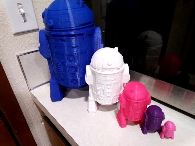 R2D2 Nesting Doll/ Container