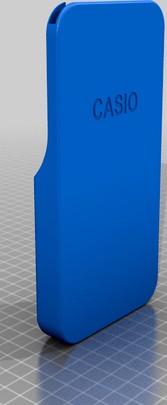 Calculator CASIO case with pocket for user's guide
