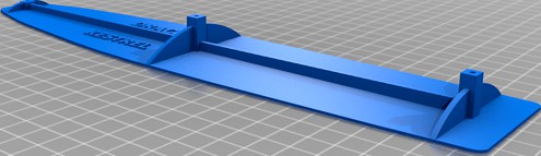 Carrera DRACO/KESTREL glider Bottomplate