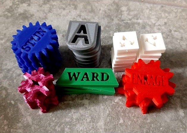 Keyforge Token Set