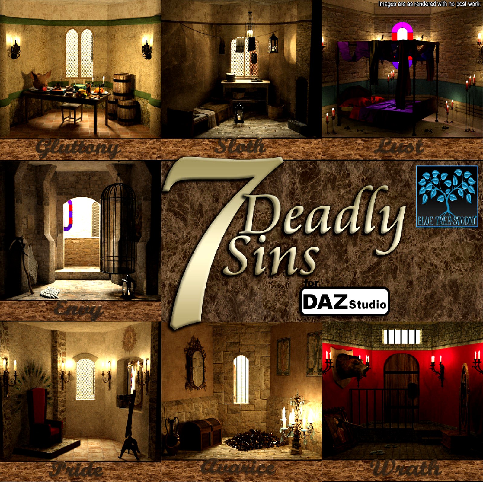 7 Deadly Sins for Daz Studio