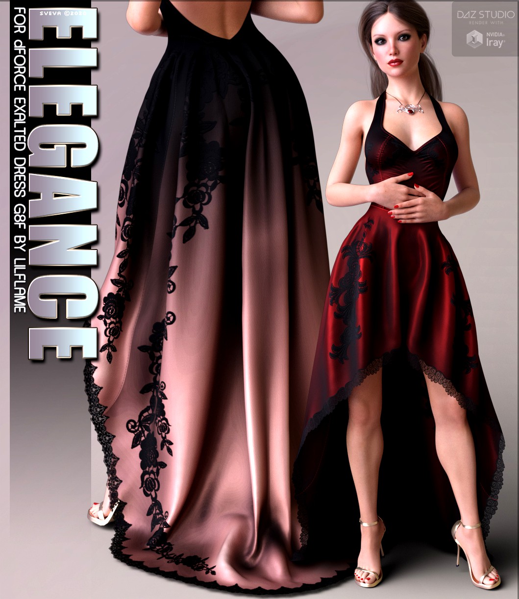 Elegance for dForce Exalted Dress