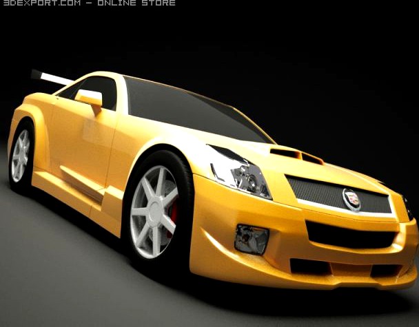 Cadillac XLR tuning 3D Model