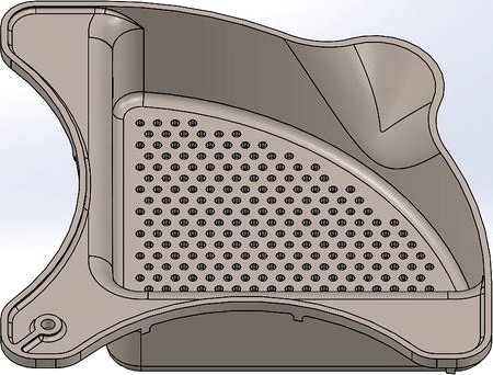 Sink Strainer, Corner, Strainer