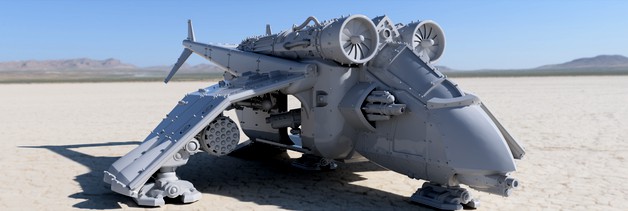 Transporter Metal Bird "GOOSE"