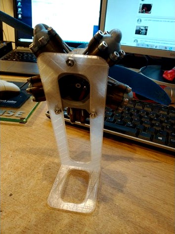 Enginestand for radial engine