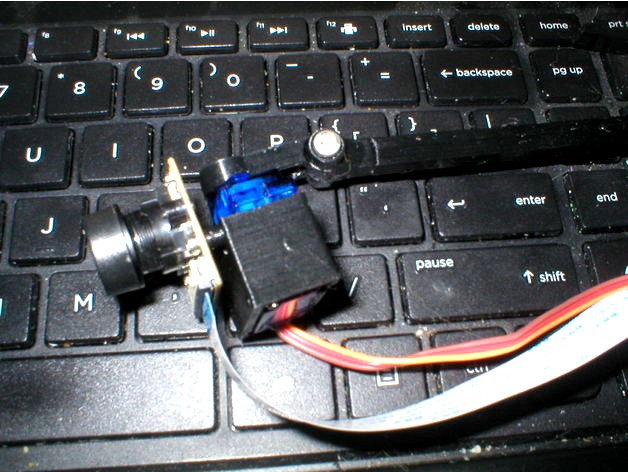 Raspberry Pi Camera Servo Mount