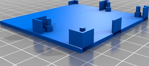 Raspberry Pi 0 development holder/support
