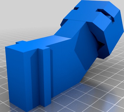 Prototype Sledgefire Stock Attachment Point