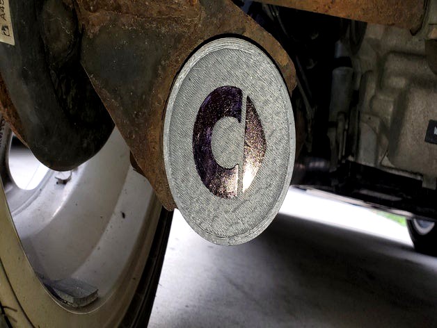 Smart Car Engine Cradle Tube Cap