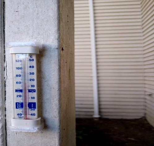 thermometer bracket