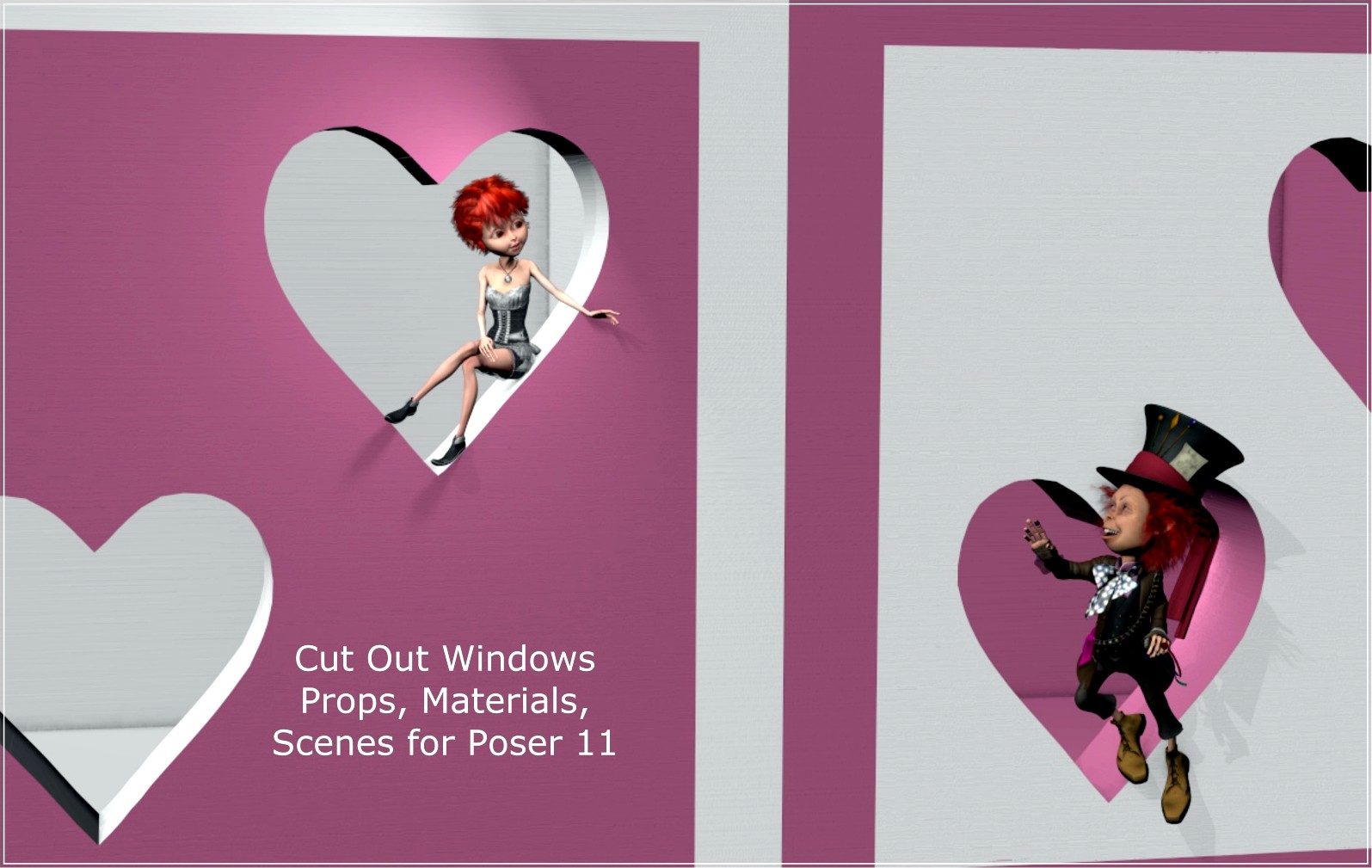 Cut Out Windows for Poser 11