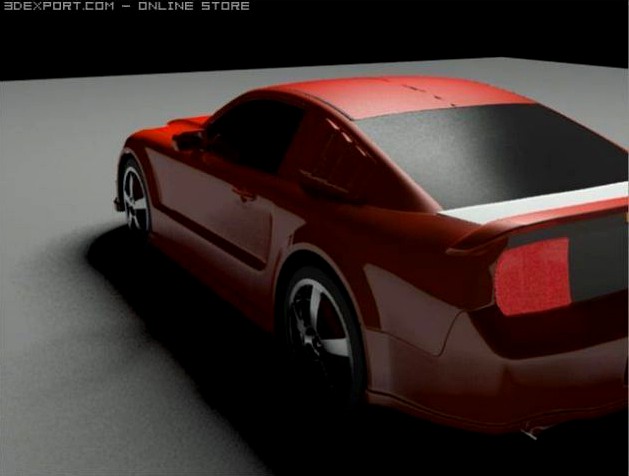 Ford Mustang 3D Model