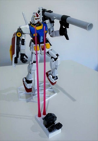 Gundam Real Grade components organizer