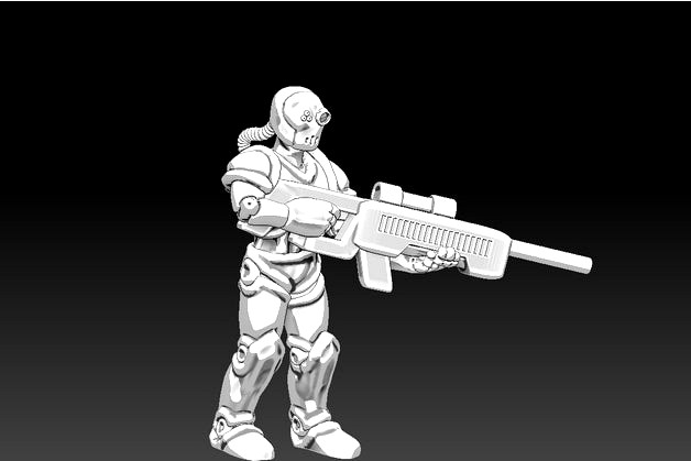 Sci-fi Soldier
