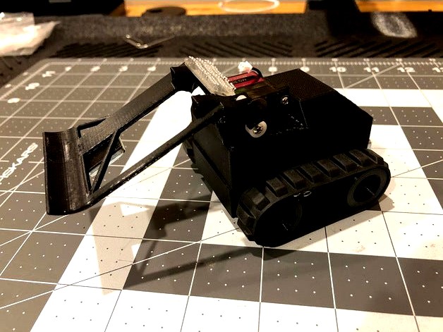 Yet another servo driven fpv (slightly less) tiny tank
