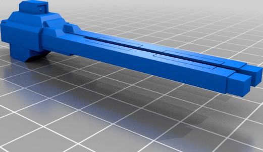 Tau Hammerhead Gun of Rail