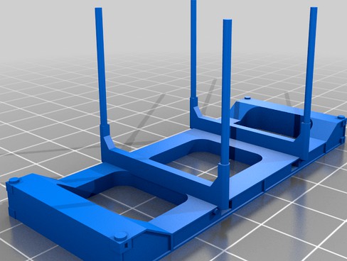 Tasrailer log container