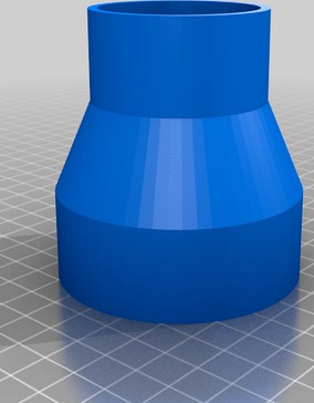 Coupler 2.5" to 1.75" inches