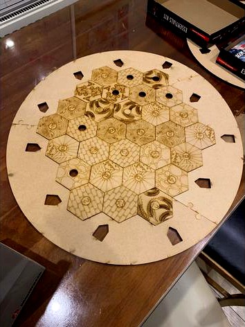 Laser Cut Catan - 2 player and 5/6 player versions