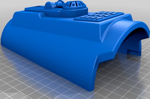 Custom Left Mandalorian Gauntlet