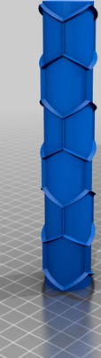 1 inch Hex Tile Pattern Roller