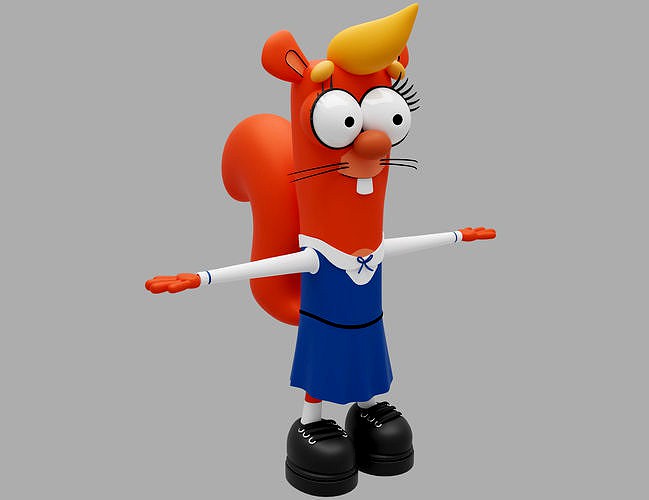 Cartoon chipmunk