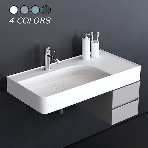 Esedra by SDR Ceramiche Revolution Washbasin