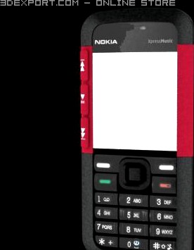 Nokia 5310 high 3D Model