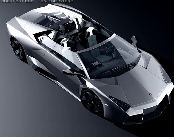 Lamborghini Reventon Roadster 3D Model