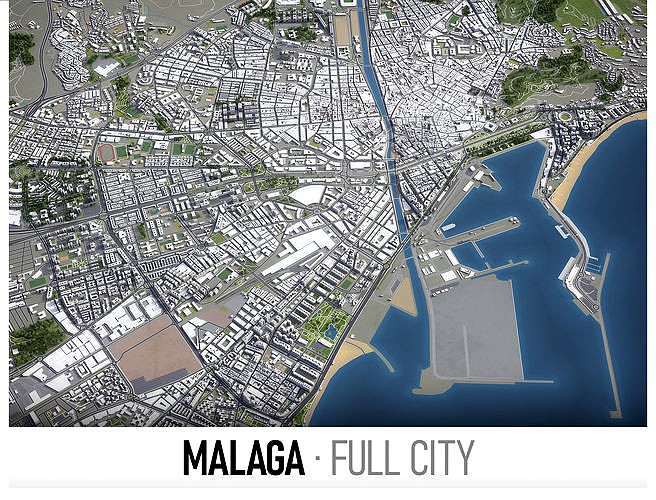 Malaga - city and surroundings