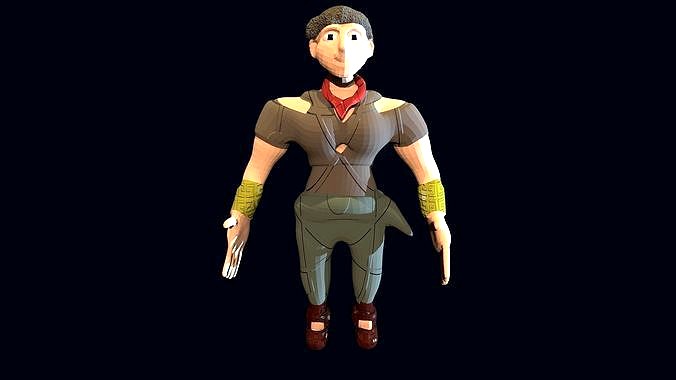 Character Design And Animated For 3D Games