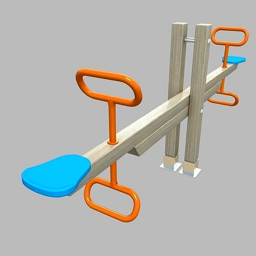 Seesaw  Teeter  3D Playground Elements