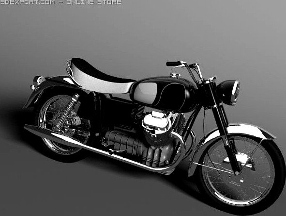 Moto Guzzi 850 California 3D Model