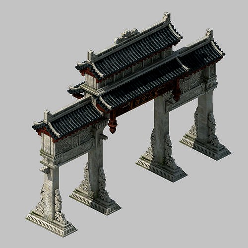 Tang Tang Dynasty - Architecture - Archway