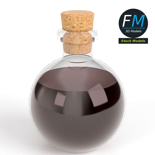 Spherical potion flask