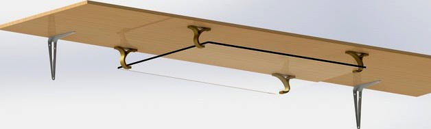 Shelf-Shelf Bracket