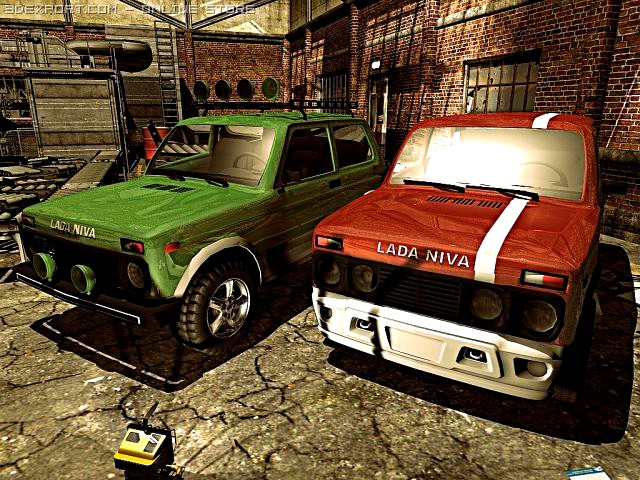 2xlada niva 3D Model