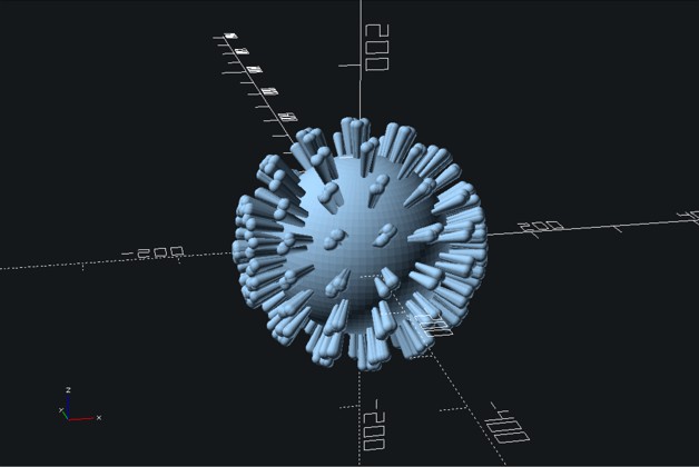 Parametric Coronavirus model