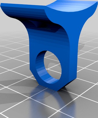 Oxygen flow meter mount