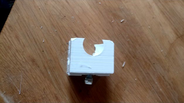 Parametric 3030 Al profile bouncing ball foot for 3D modular Scalar printer