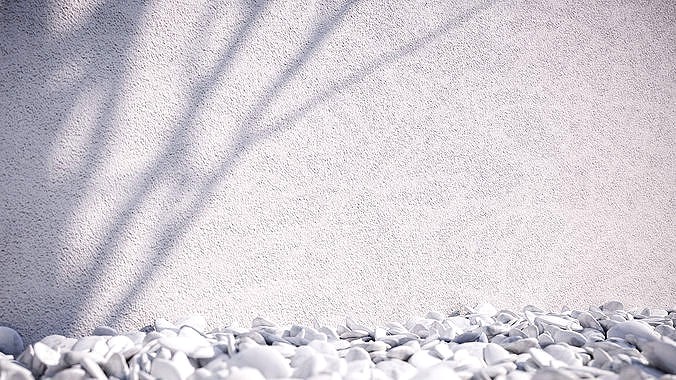 White grainy plaster texture