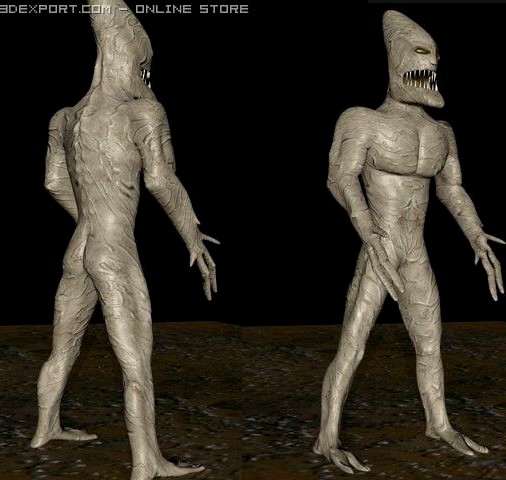 Monster 3D Model