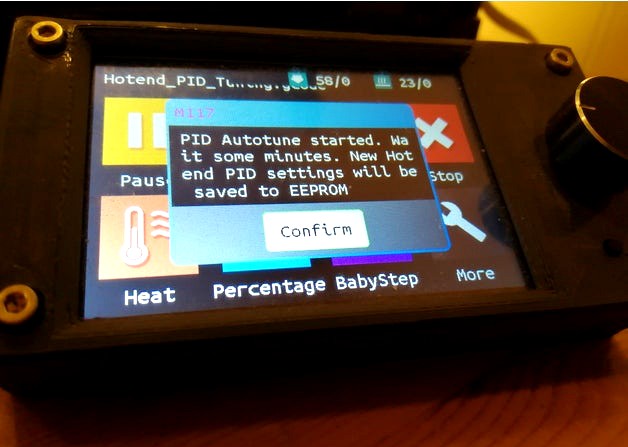 Hotend and Heatbed PID Tuning - Gcode programs