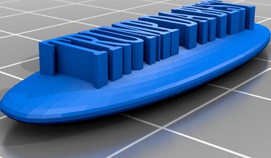 Trump da best keytag/logo