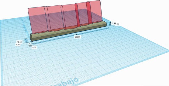 Zombicide Horizontal card slots